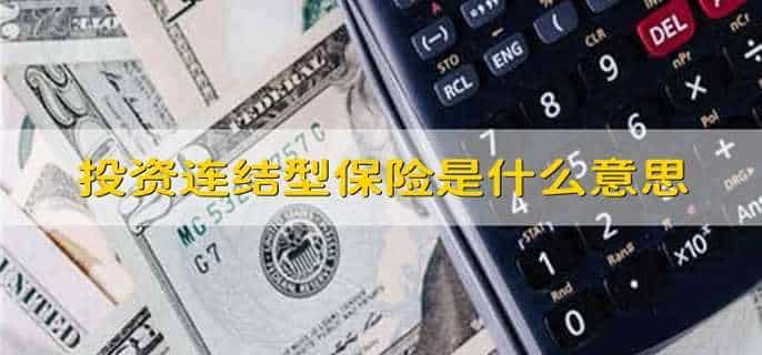 投资连结型保险是什么意思
