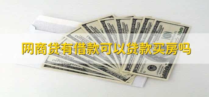 网商贷有借款可以贷款买房吗