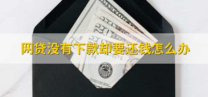 网贷没有下款却要还钱怎么办,不用理会