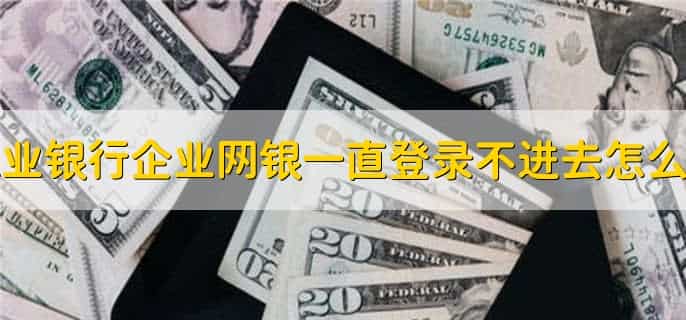 农业银行企业网银一直登录不进去怎么办