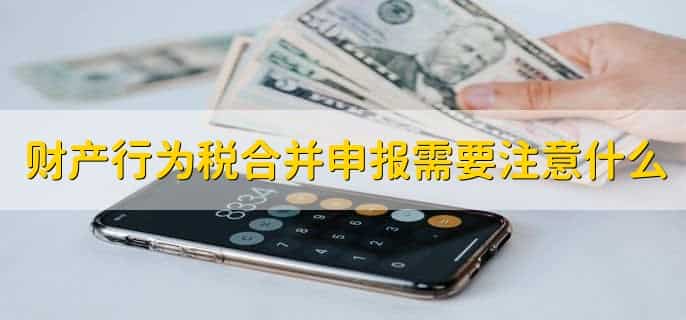 财产行为税合并申报印花税操作