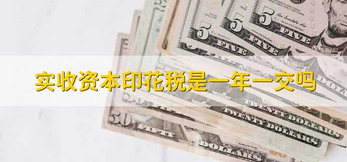 实收资本印花税选哪个税目