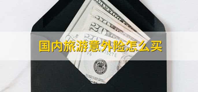 国内旅游意外险怎么买，有以下四个地方