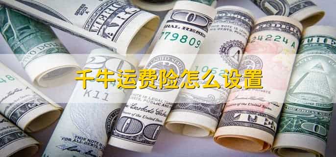 千牛运费险怎么设置
