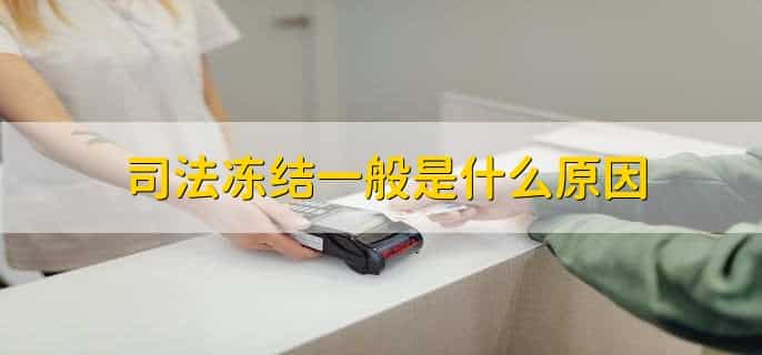 司法冻结一般是什么原因