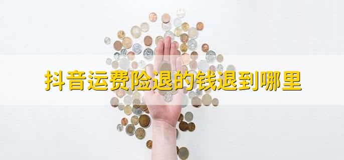 抖音运费险怎么退运费步骤