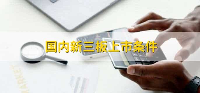 国内新三板上市条件