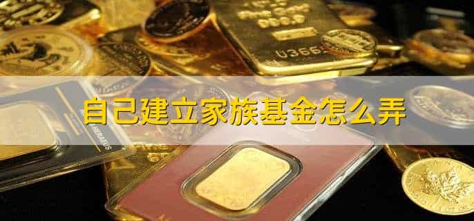 自己建立家族基金怎么弄，有以下十步
