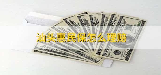 汕头惠民保怎么理赔
