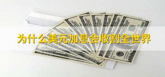 为什么美元加息会收割全世界，有以下四点