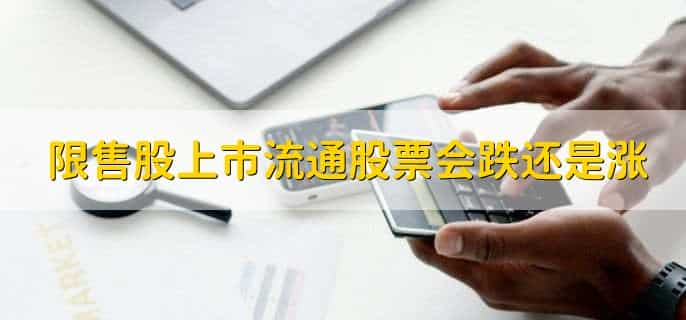 限售股上市流通股票会跌还是涨