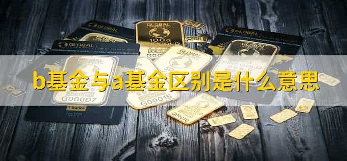 b基金与a基金区别，是什么意思