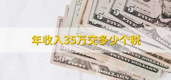 年收入35万交多少个税,取决于具体税法规定