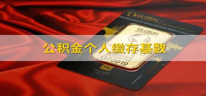 公积金个人缴存基数