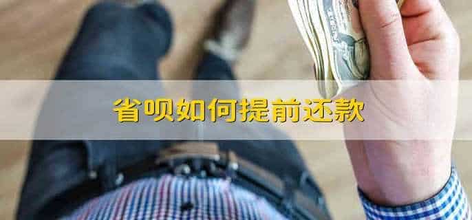 省呗如何提前还款