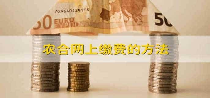 农合网上缴费的方法