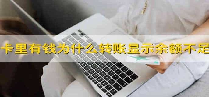卡里有钱为什么转账显示余额不足