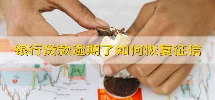 银行贷款逾期了如何恢复征信