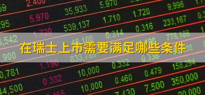 为什么要去瑞士上市