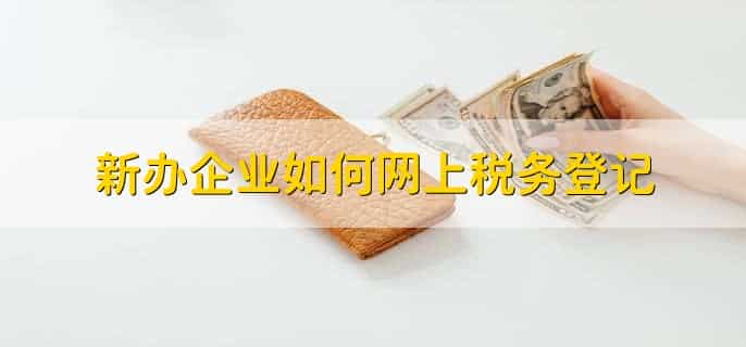 新办企业如何网上税务登记