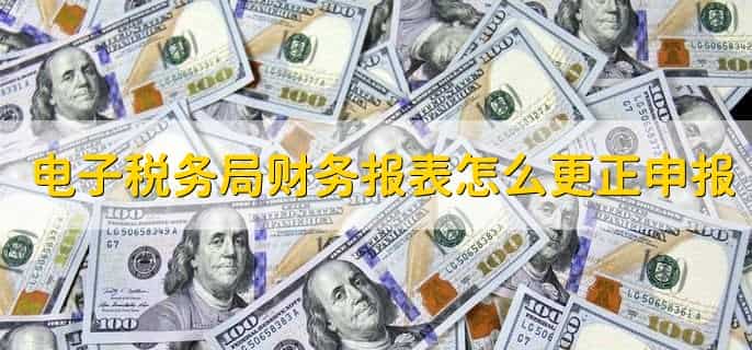 电子税务局财务报表在哪里申报