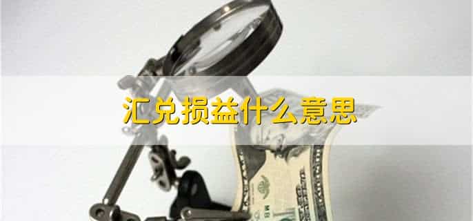 汇兑损益什么意思
