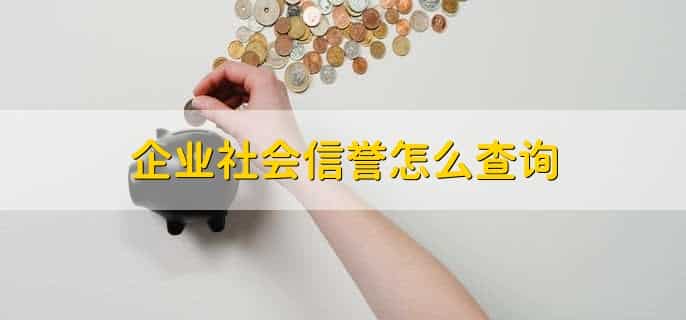 社会信用记录是什么