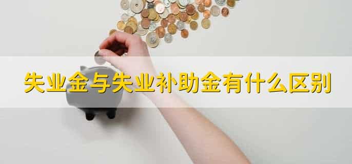 失业金与失业补助金有什么区别