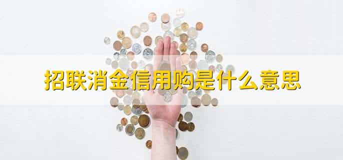 招联消金信用购是什么意思,一项信用卡购物服务