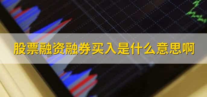 什么股票融资融券