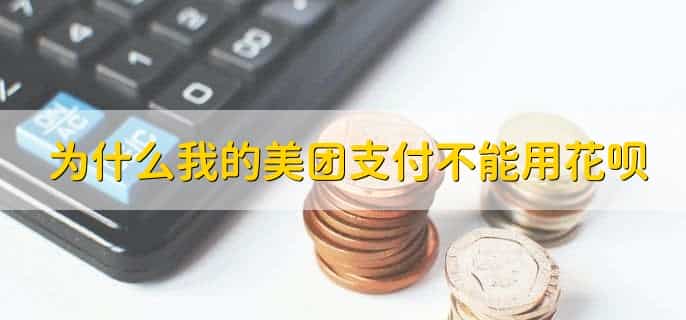 为什么我的美团支付不能用花呗