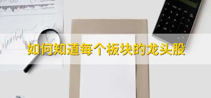 如何知道每个板块的龙头股
