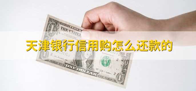 天津银行信用购怎么还款的