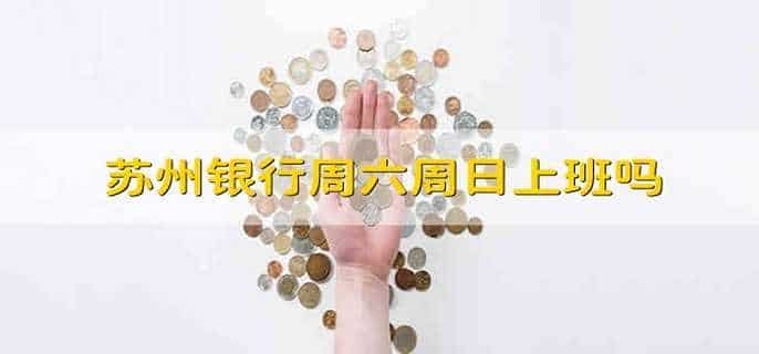 苏州银行周六周日上班吗