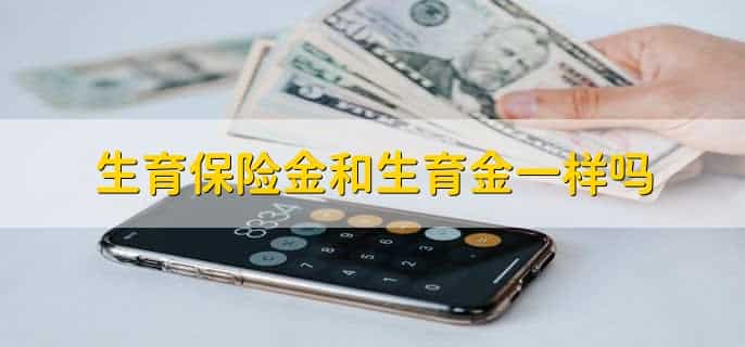 生育津贴和生育保险是一回事吗