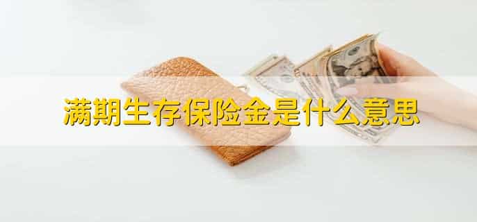 满期生存保险金是什么意思