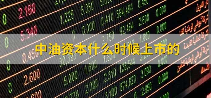 中油资本是干什么的