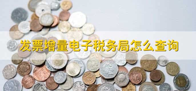 发票增量电子税务局怎么操作