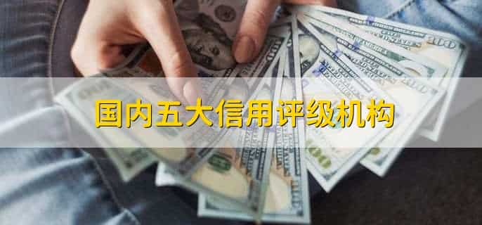 国内五大信用评级机构，有以下五个