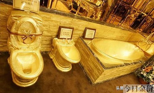 黄金马桶图片