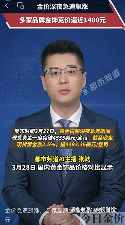 今天的黄金价多少钱一克