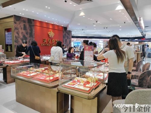 某百货公司黄金饰品部