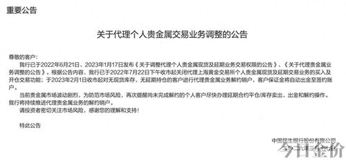 上海银行黄金价格