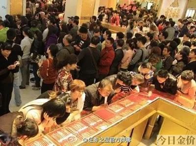 银行金条走势图最新