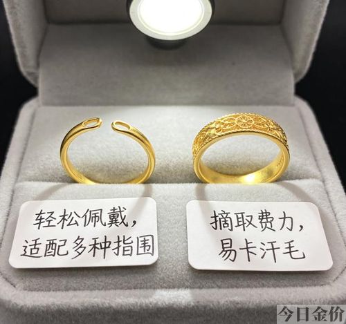 戒指黄金戒指的
