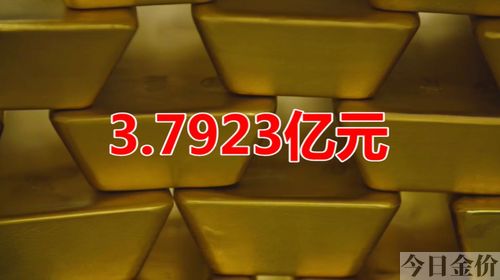 24年一吨黄金大概几亿