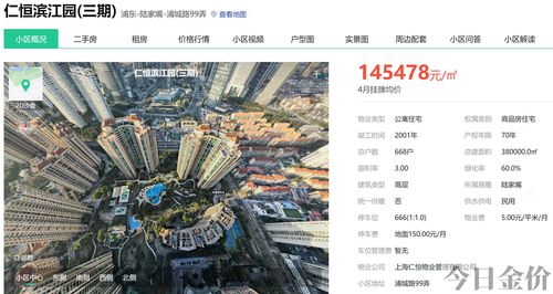 古北黄金城道房价