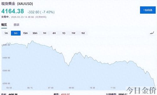 中国黄金今日实时金价