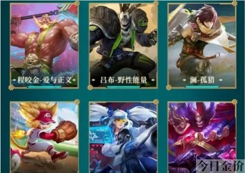 王者荣耀典韦黄金武士