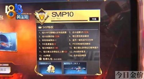 生死狙击黄金武器大全